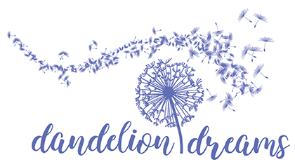 Christine Solazzi, Graphic Design, Digital Marketing, Package Design, Dandelion Dreams Logo