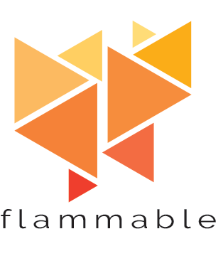 Christine Solazzi, Graphic Design, Digital Marketing, Package Design, Flammable Logo